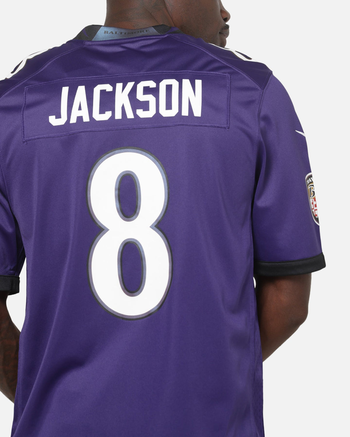 Top Seller Nike Baltimore Ravens Lamar Jackson #8 Home Game NFL Jersey New Orchid