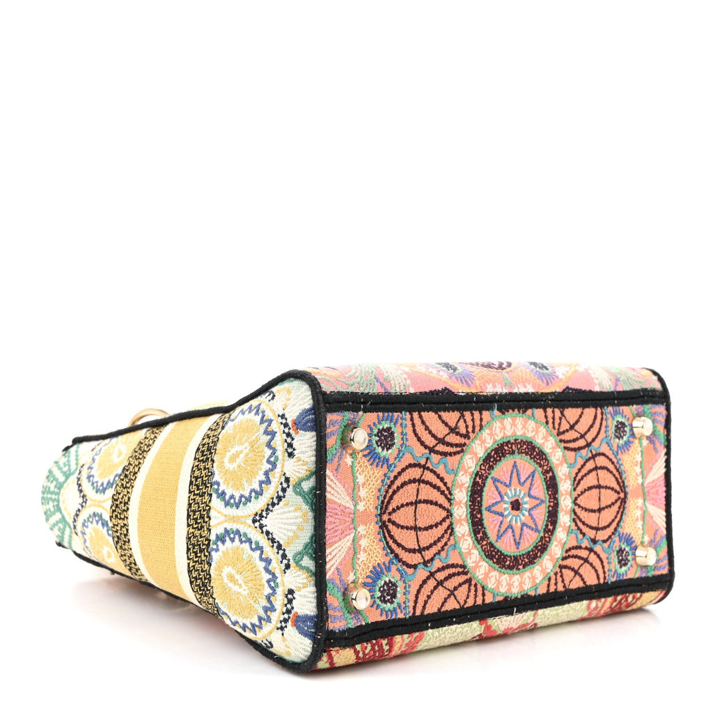 Canvas Embroidered In Lights Medium Lady D-Lite Multicolor AT My store