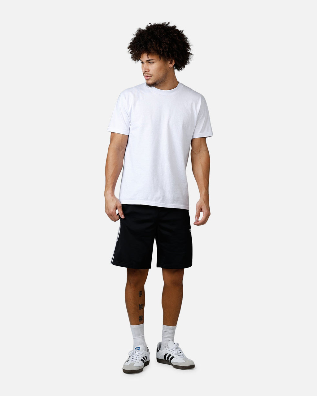 Best-Selling Adidas Firebird Shorts Black/White