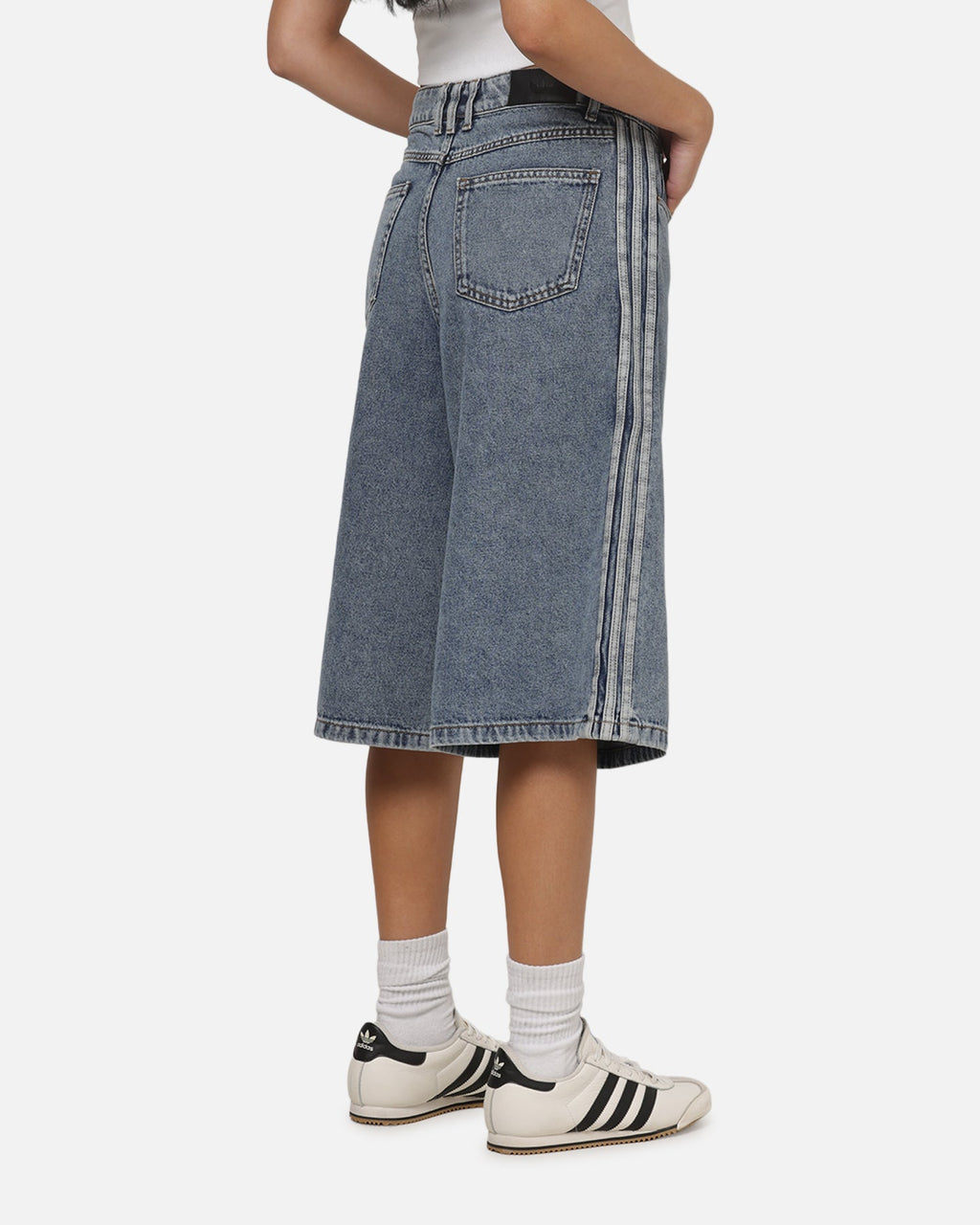 Best-Selling Adidas Women's Jorts Worn Blue