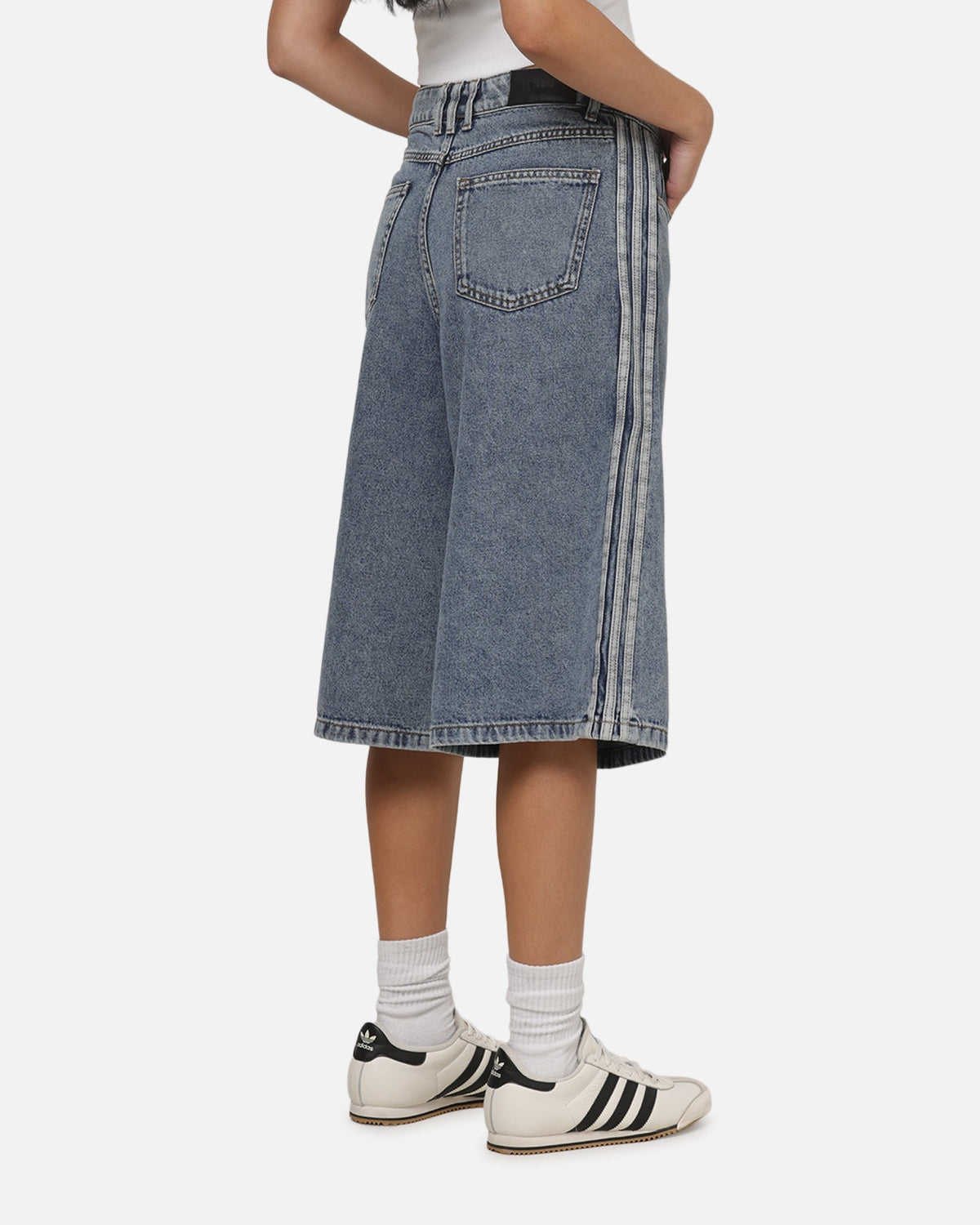 Best-Selling Adidas Women's Jorts Worn Blue