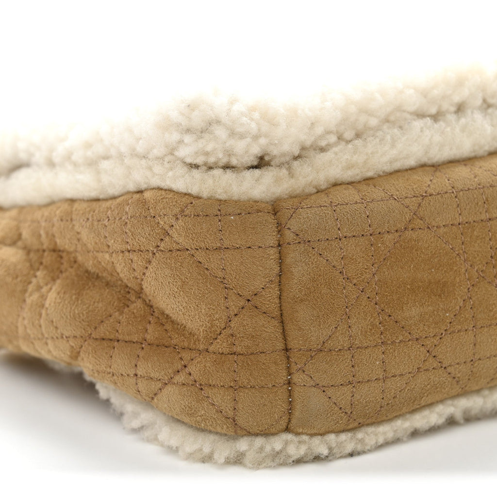 Shearling Cannage Large Caro Bag Camel AT My store