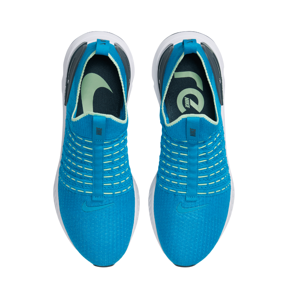 Top Seller React Phantom Run Flyknit 2 Men's :Blue Orbit | Vapor Green