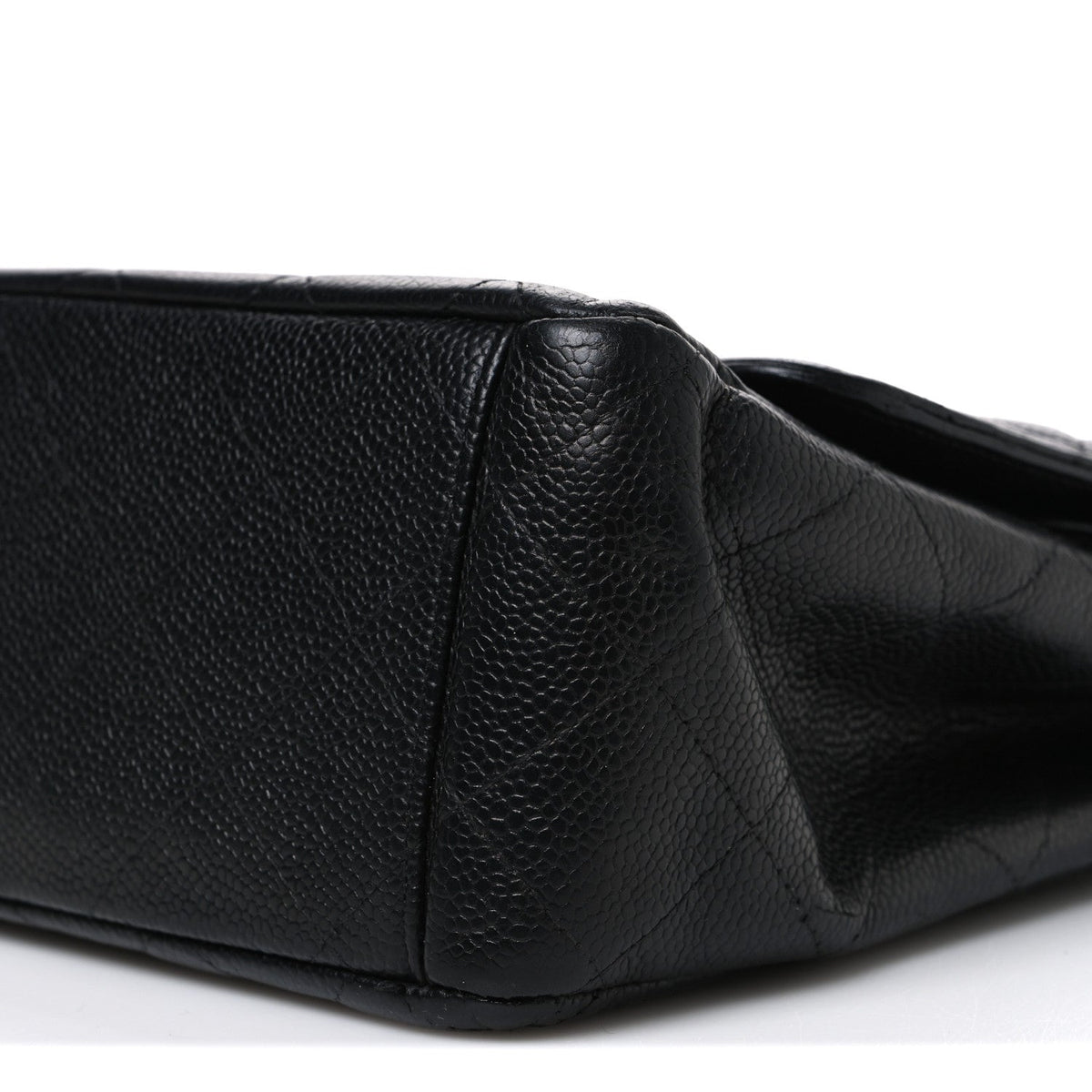 Caviar Quilted Maxi Double Flap Black At My store