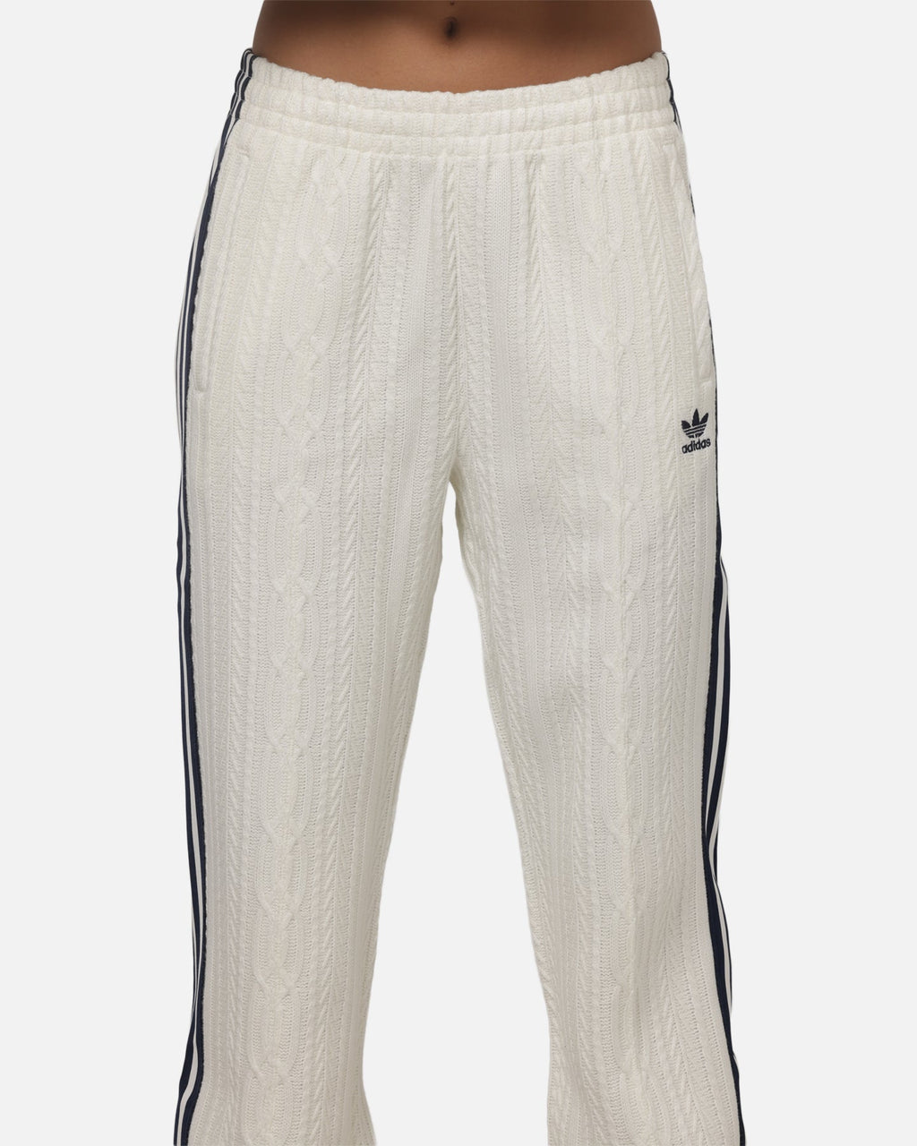 Best-Selling Adidas Women's Knit Classic Track Trousers Off White
