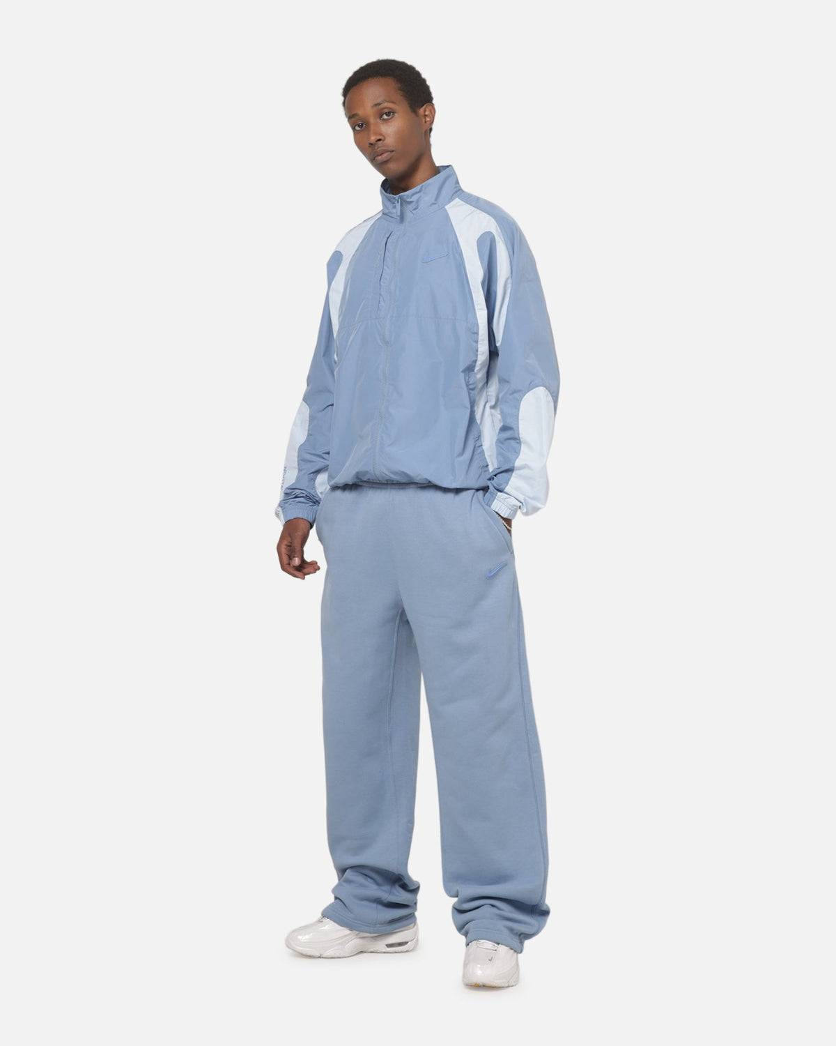 Top Seller Nike Nocta Northstar Nylon Tracksuit Jacket Work Blue