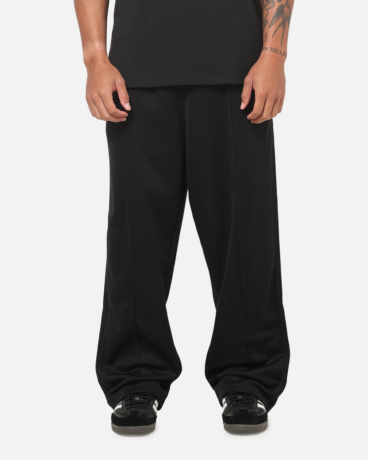 Best-Selling Adidas Baggy Track Pants Black/Black