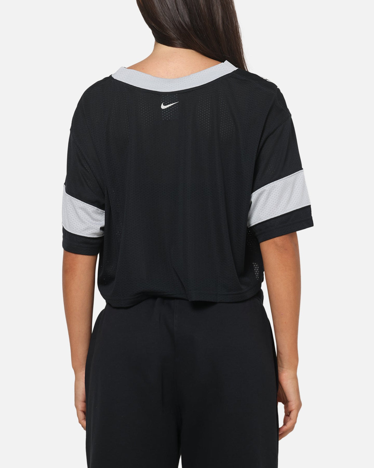 Top Seller Nike Women's Sportswear Cropped Jersey Black/Grey
