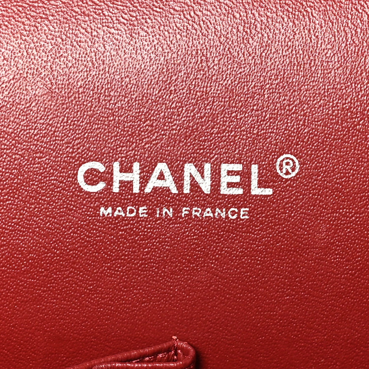 Caviar Quilted Maxi Double Flap Dark Red At My store