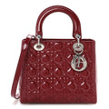 Patent Cannage Medium Lady Dior Red AT My store