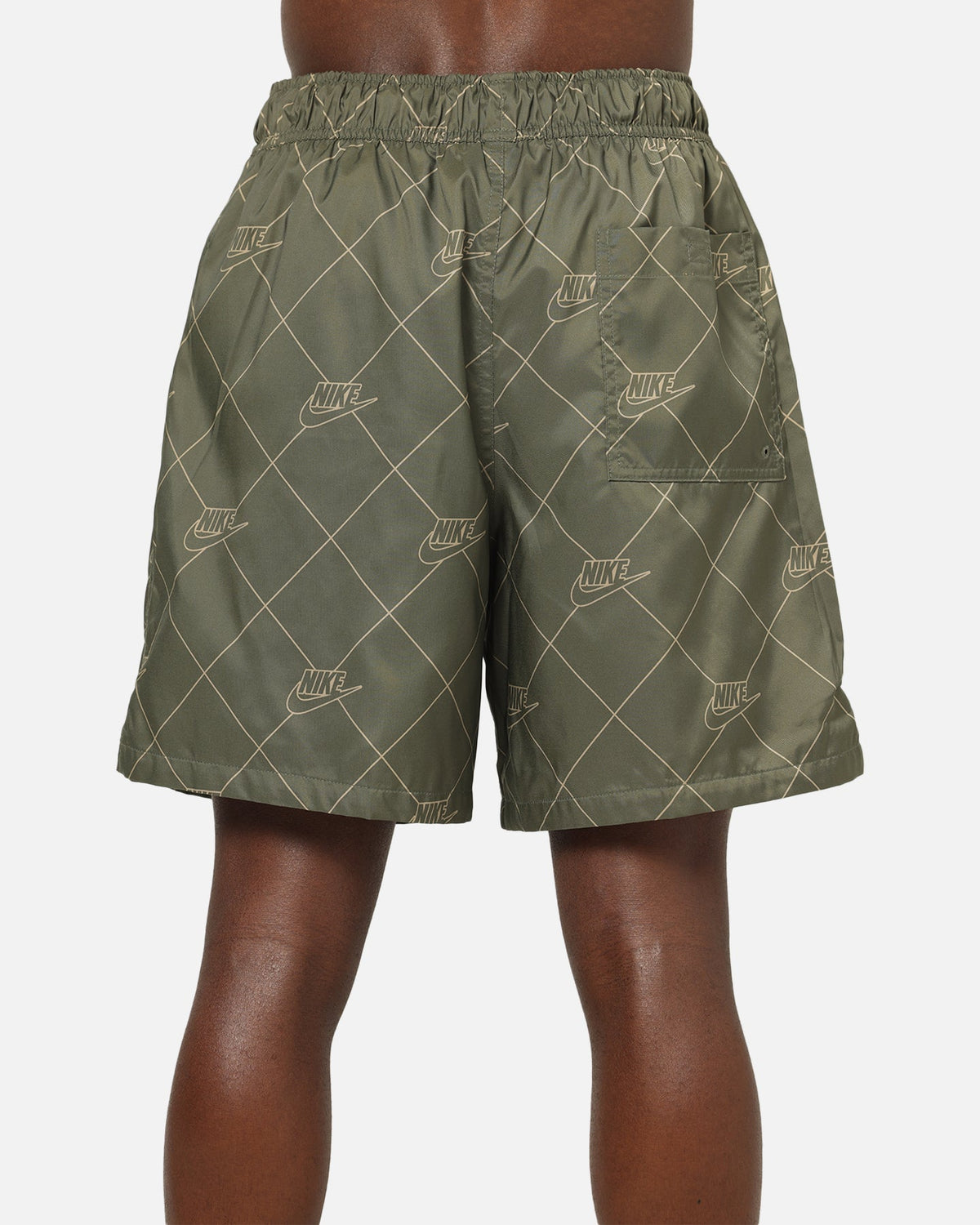 Top Seller Nike Sportswear Club Woven Flow Shorts Medium Olive/White