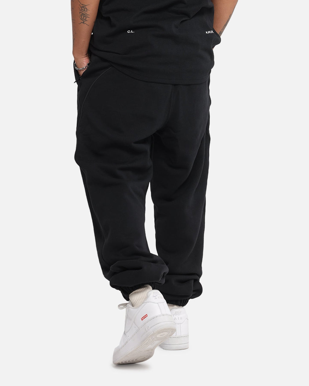 Top Seller Nike Nocta Fleece CS Sweat Pants Black/White