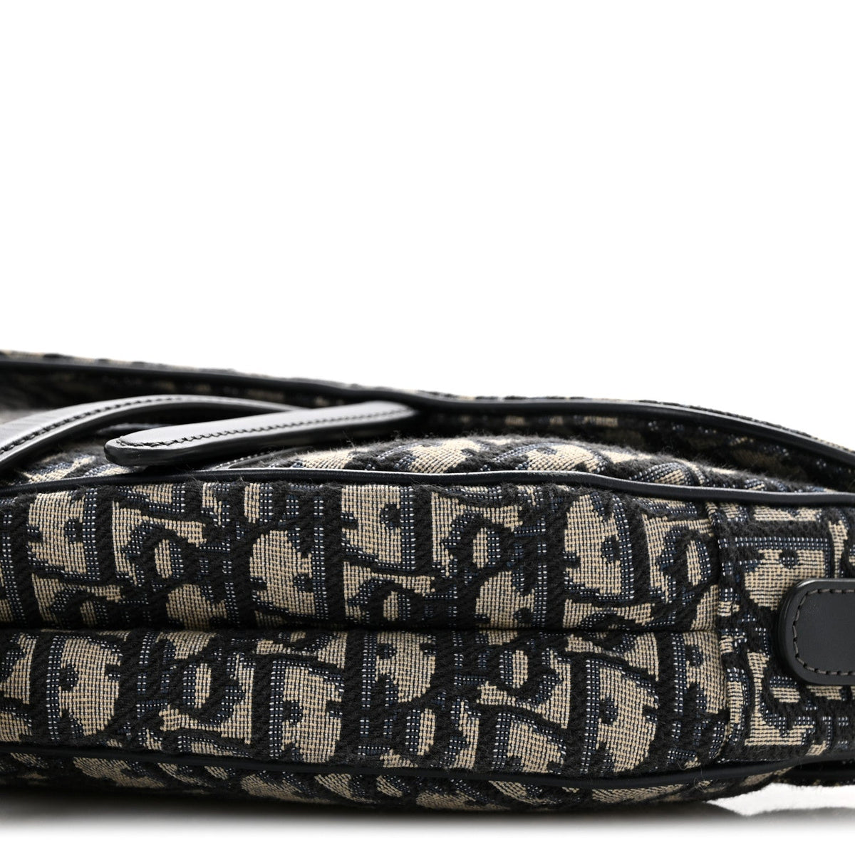 Oblique Saddle Bag With Strap Blue AT My store