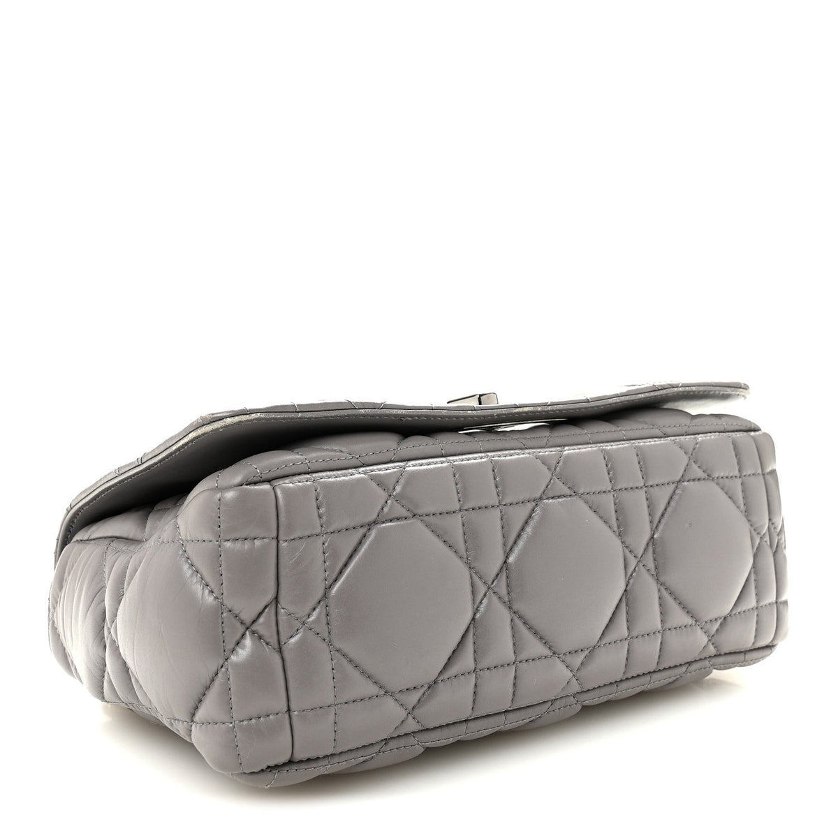 Calfskin Macrocannage Medium Caro Bag Iron Grey AT My store