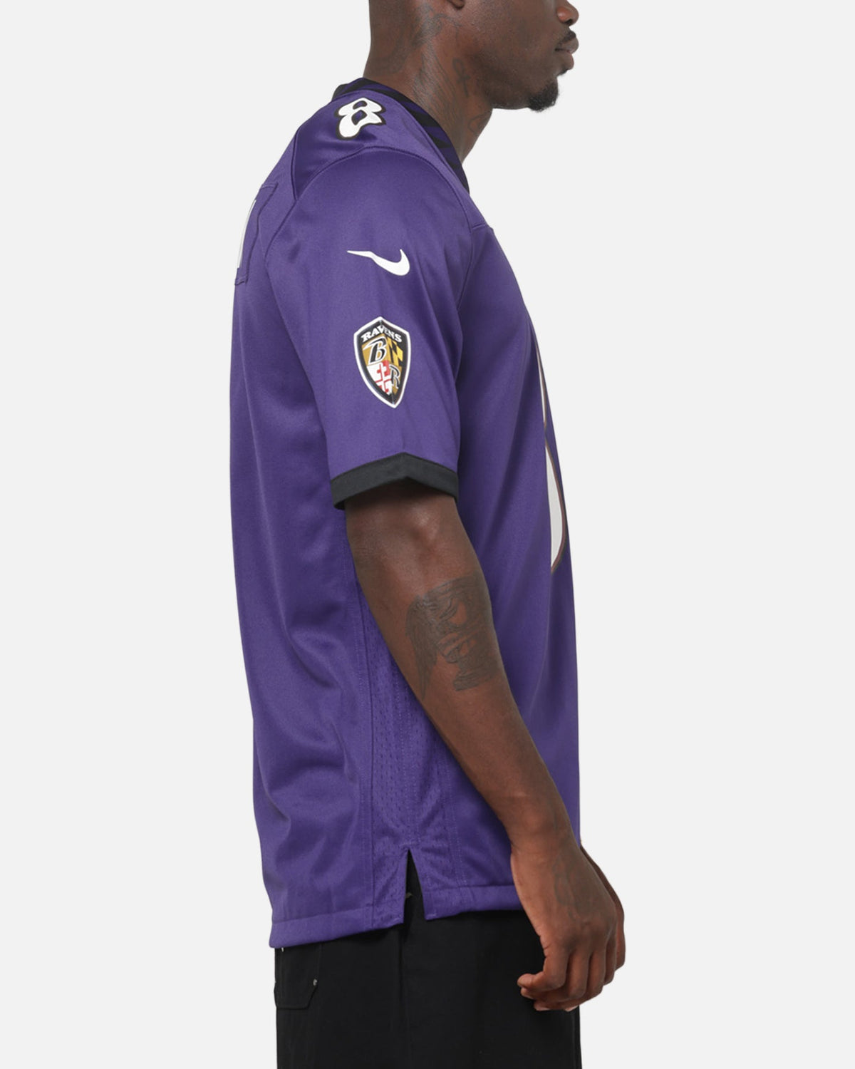 Top Seller Nike Baltimore Ravens Lamar Jackson #8 Home Game NFL Jersey New Orchid