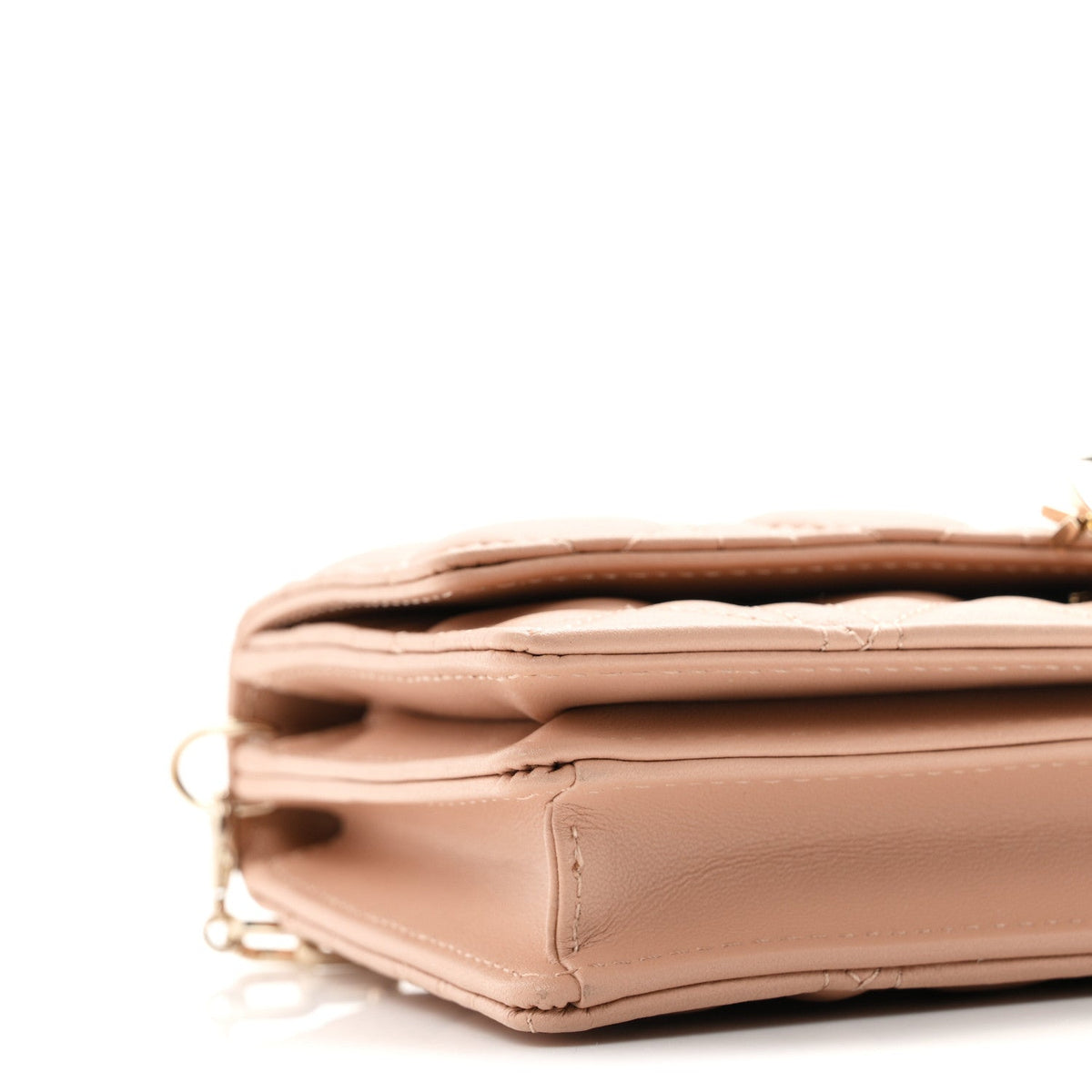 Lambskin Chain Lady My Dior Mini Chain Pouch Rose De Vents AT My store
