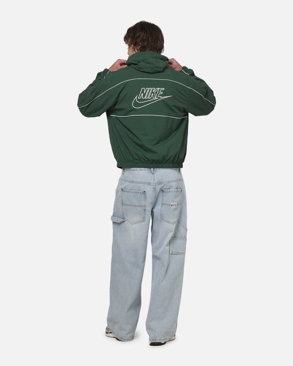 Top Seller Nike Club Athlete Hooded Jacket Forest Green