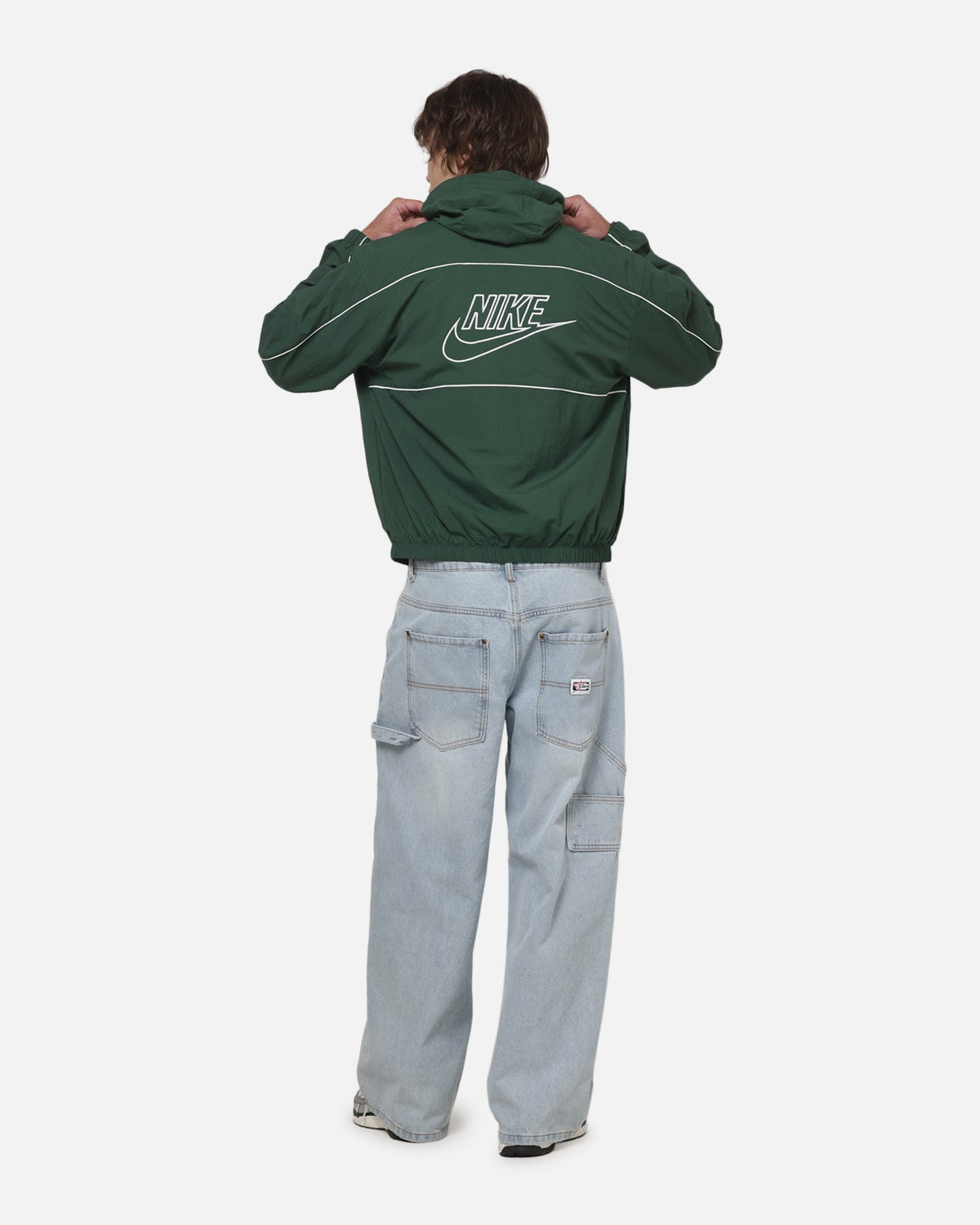 Top Seller Nike Club Athlete Hooded Jacket Forest Green