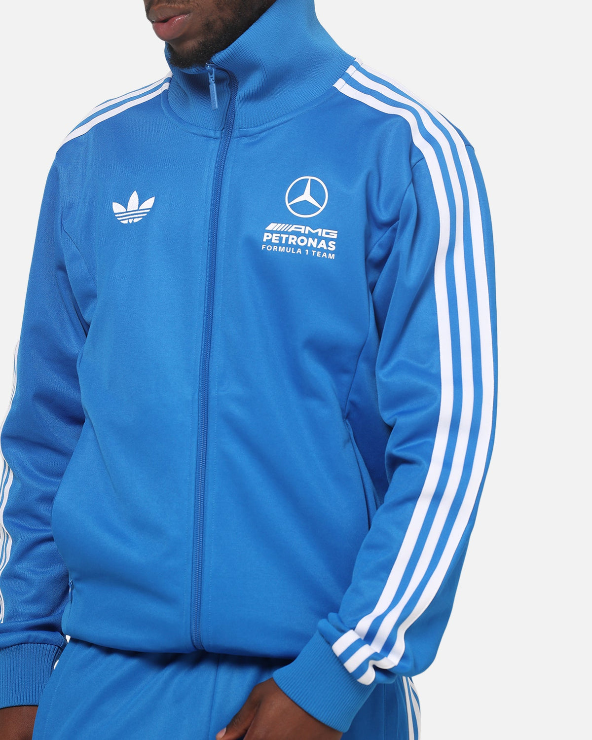 Best-Selling Adidas Mercedes-AMG Petronas Formula 1 Track Jacket Blue