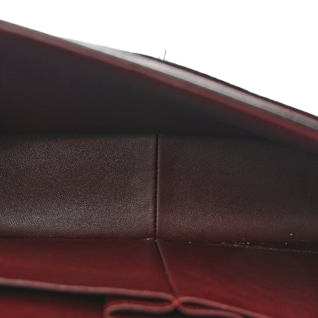 Caviar Quilted Jumbo Double Flap Black At My store