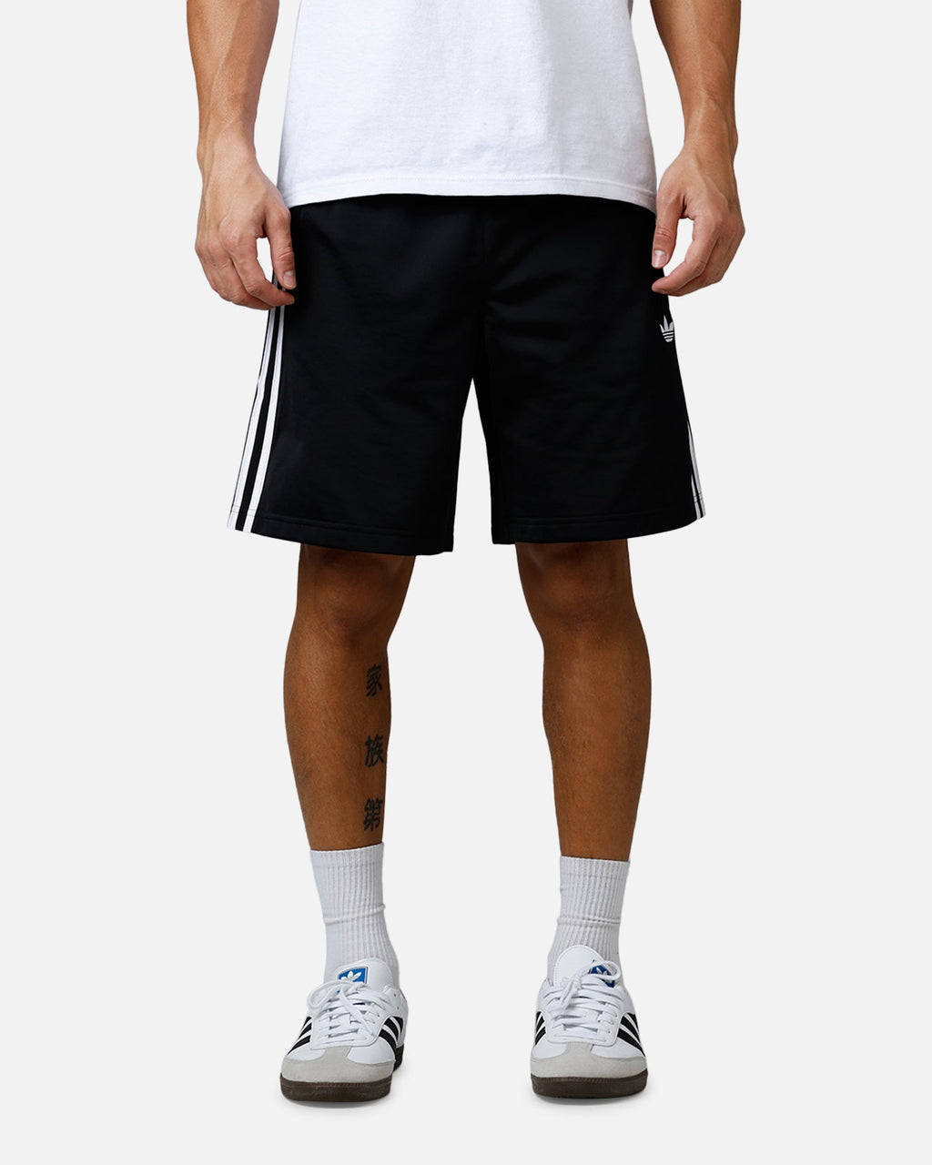 Best-Selling Adidas Firebird Shorts Black/White