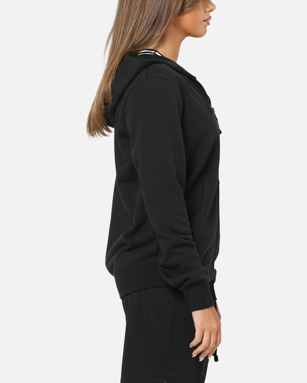 Top Seller Nike Women's Sportswear Club Fleece Full-Zip Hoodie Black/White