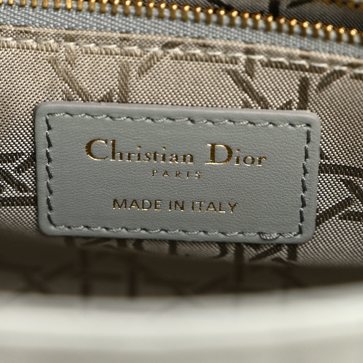 Lambskin Cannage Small My ABCDior Lady Dior Grey AT My store