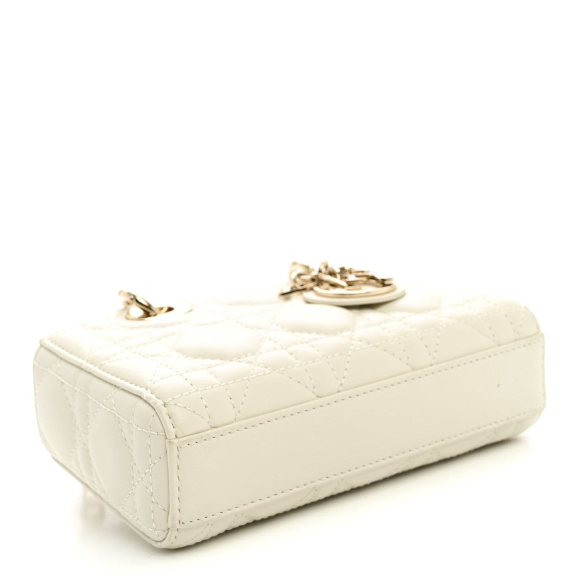 Lambskin Cannage Micro Lady D-Joy Latte AT My store