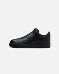 Top Seller Nike Air Force 1 '07 Edge Black/Black-Metallic Silver