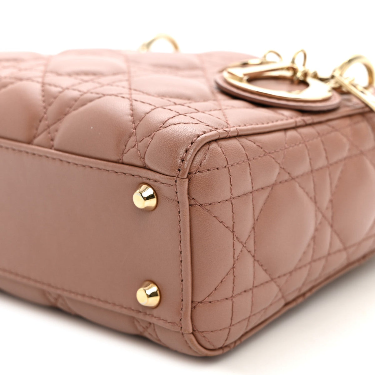 Lambskin Cannage Mini Lady Dior Fard AT My store
