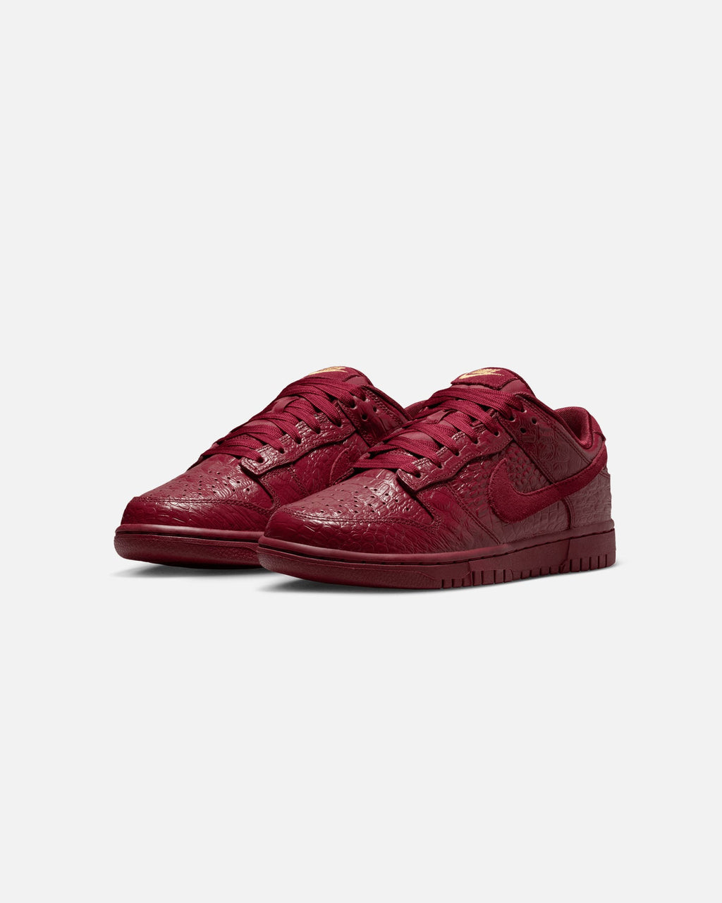 Top Seller Nike Women's Dunk Low "Croc Skin" Team Red