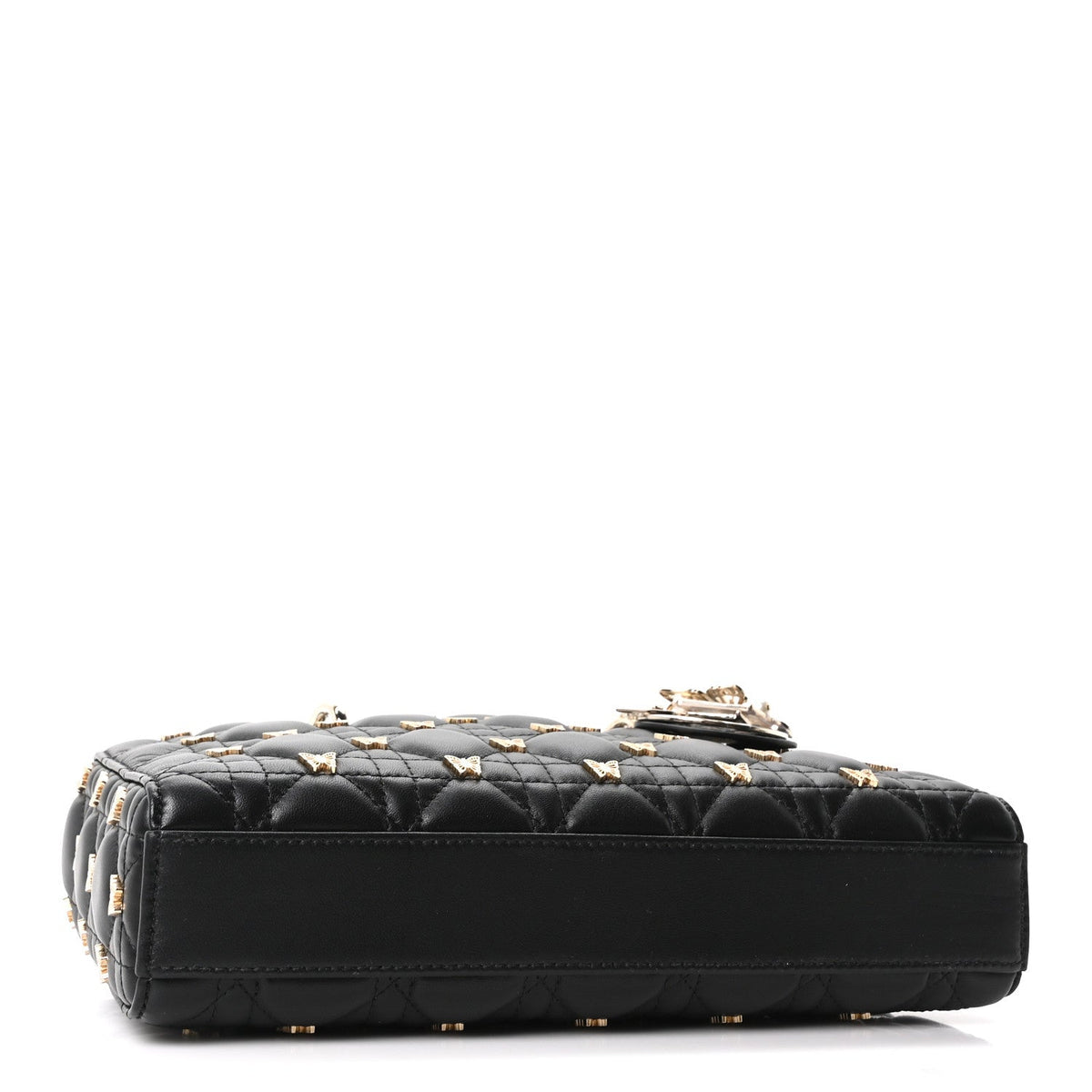 Lambskin Butterfly Cannage Lady D-Joy Black AT My store