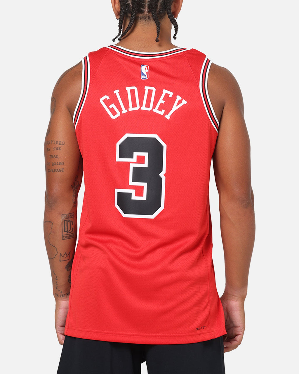 Top Seller Nike Josh Giddey Chicago Bulls #3 Icon Edition Nike Dri-FIT NBA Swingman Jersey University Red