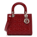 Patent Cannage Medium Lady Dior Red AT My store