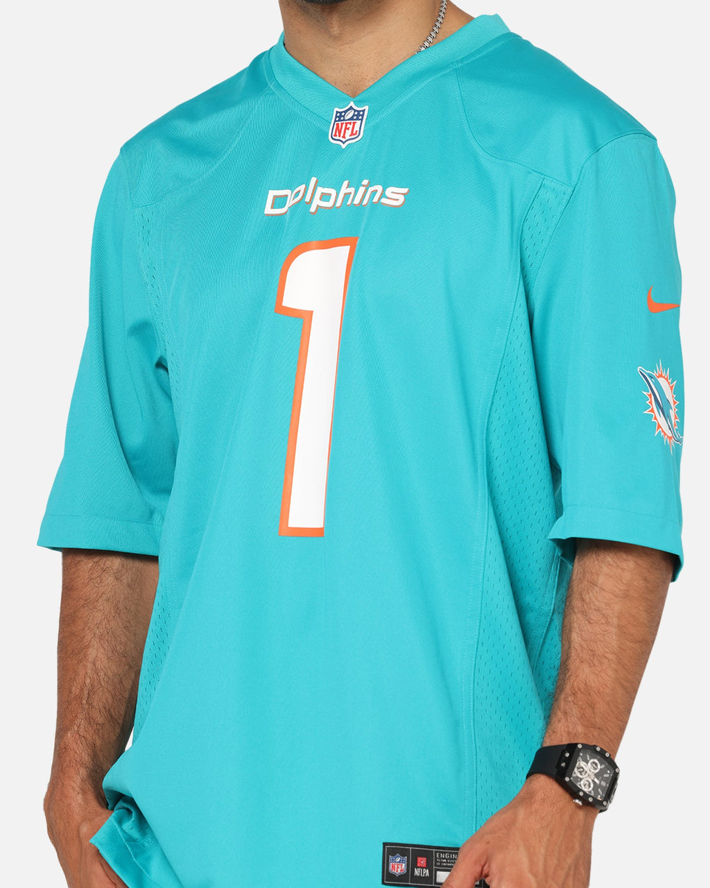 Top Seller Nike Miami Dolphins Tua Tagovailoa #1 Home Game NFL Jersey  Turbo Green