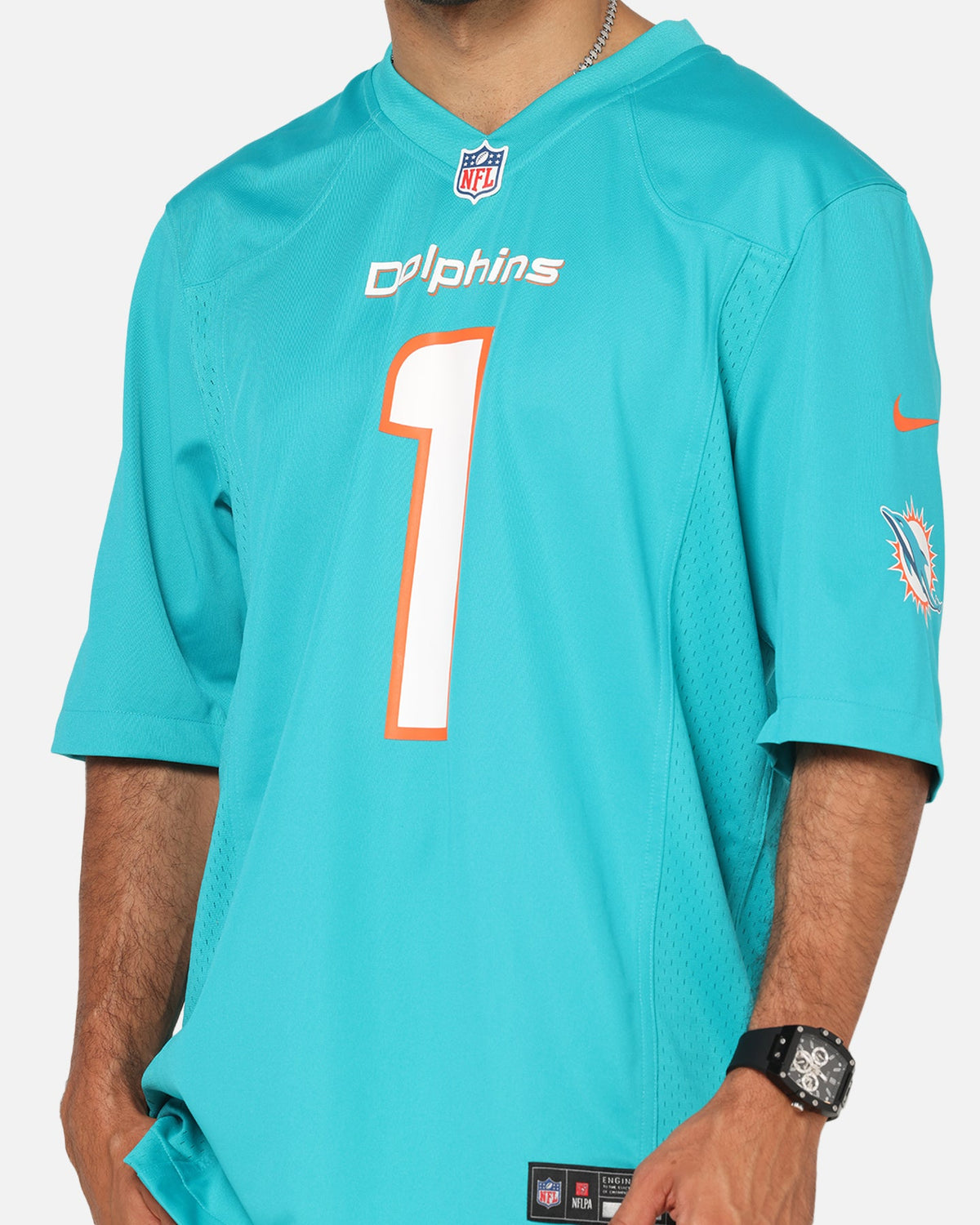 Top Seller Nike Miami Dolphins Tua Tagovailoa #1 Home Game NFL Jersey  Turbo Green