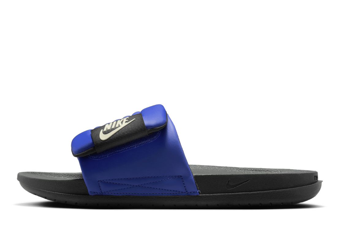 Offcourt Adjust Slide Men's :Lapis | Dark Smoke Grey