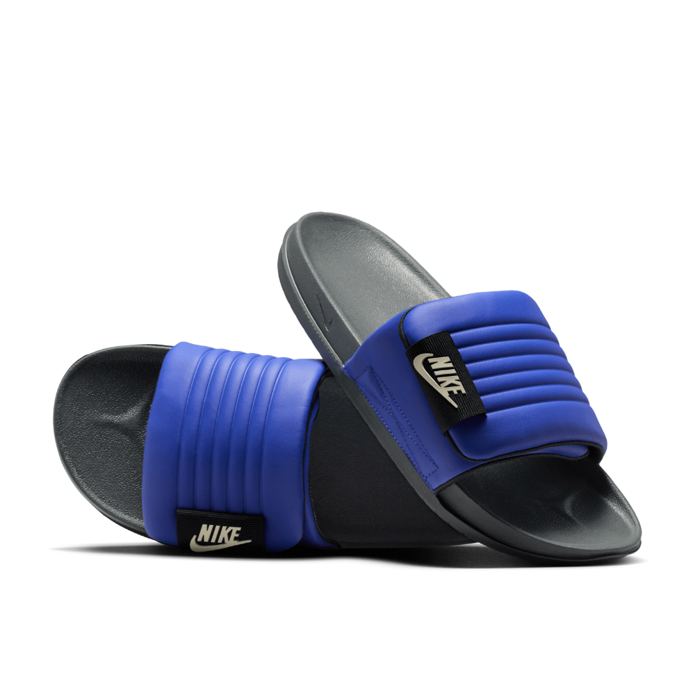 Offcourt Adjust Slide Men's :Lapis | Dark Smoke Grey