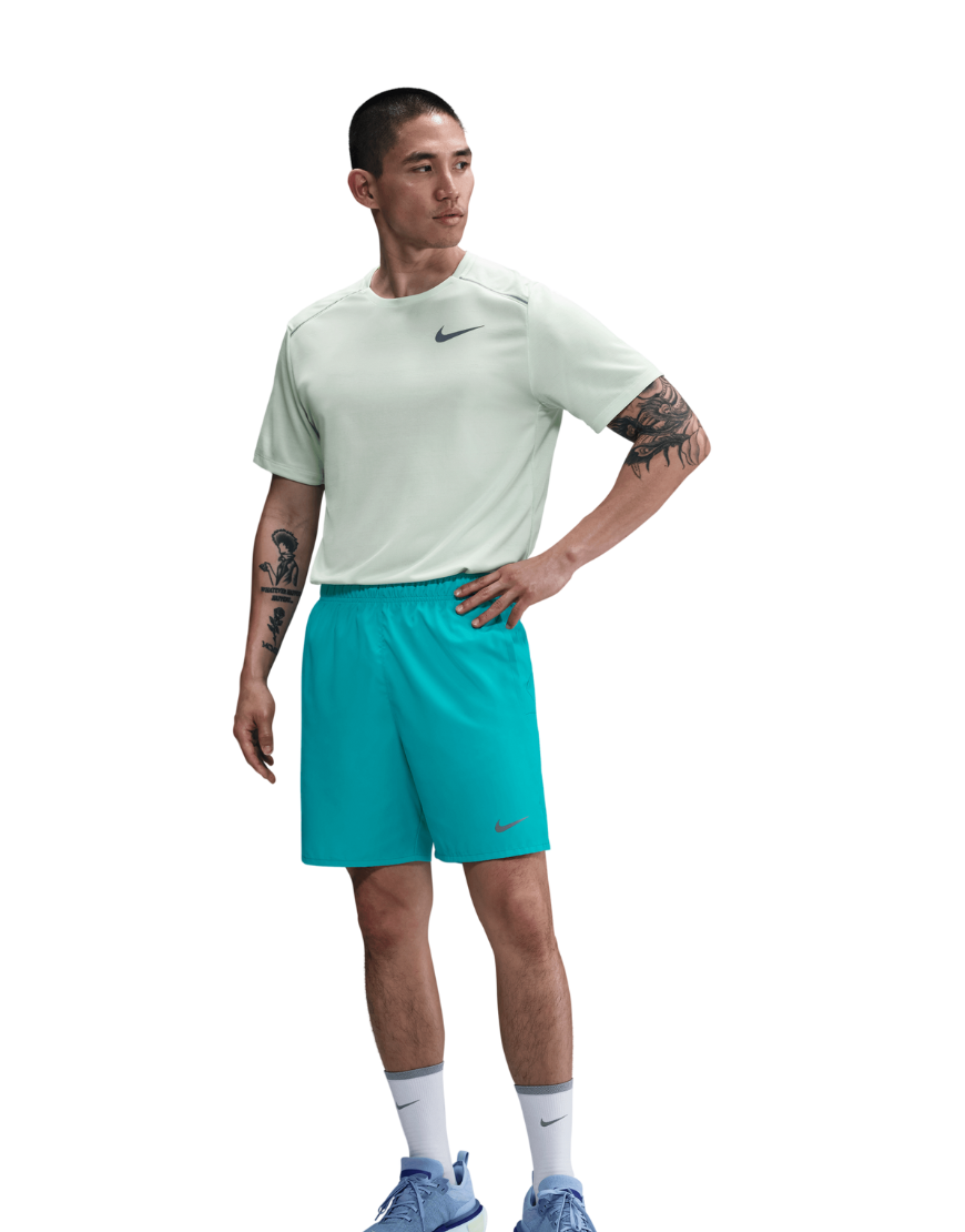 Top Seller Men's 7" Brief-Lined Dri-FIT Challenger Shorts :Dusty Cactus | Reflective Silver