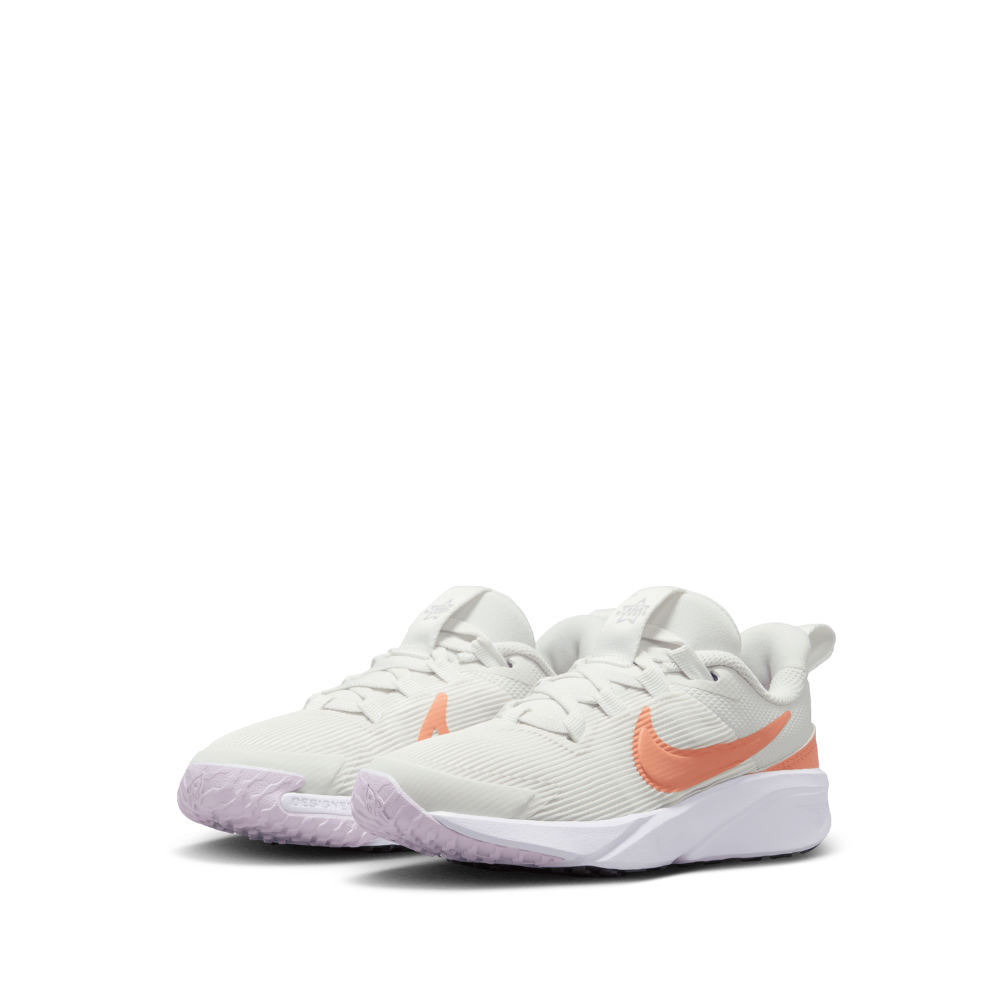 Top Seller Star Runner 4 (PS) Younger Kids' :Summit White | Apricot Agate