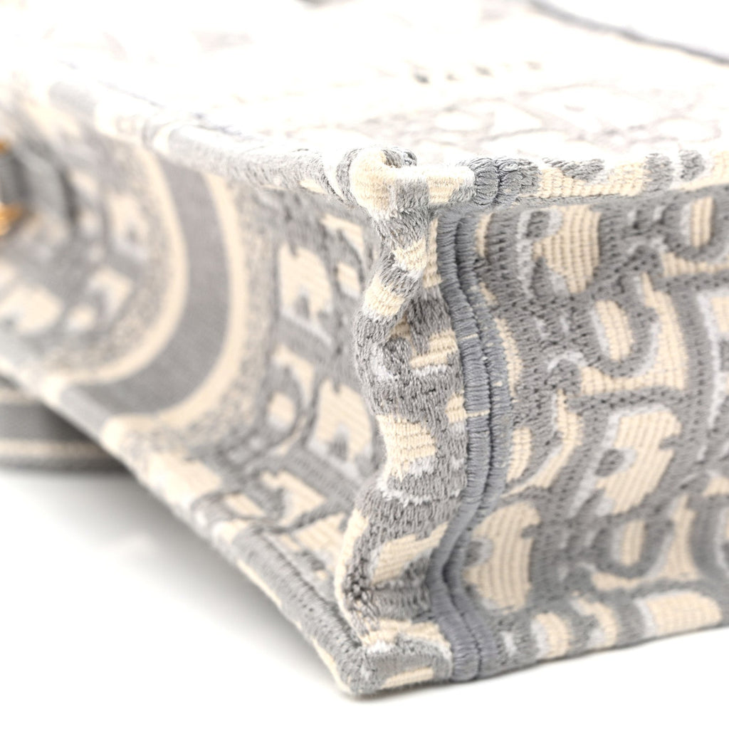 Oblique Mini Book Tote Phone Bag Grey AT My store