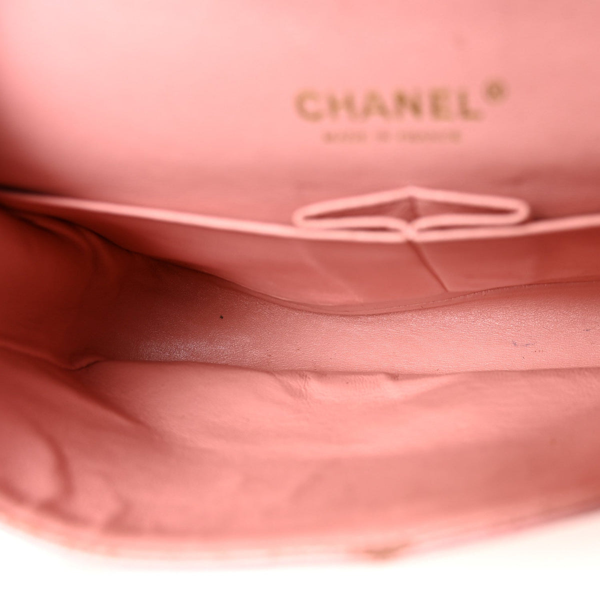 Caviar Quilted Medium Double Flap Light Pink At My store