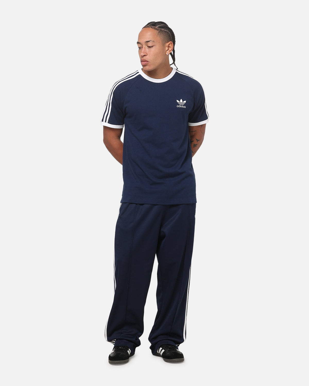 Best-Selling Adidas Classic 3-Stripes T-Shirt Night Indigo