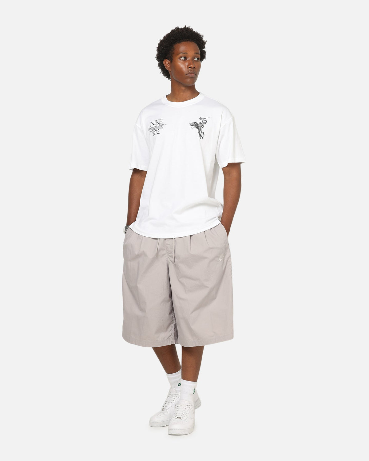 Top Seller Nike Club Sheoul Oversized Shorts College Grey
