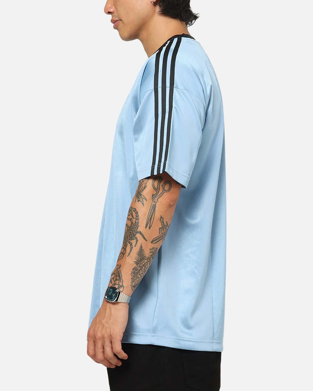 Best-Selling Adidas Jacquard Jersey Ash Blue