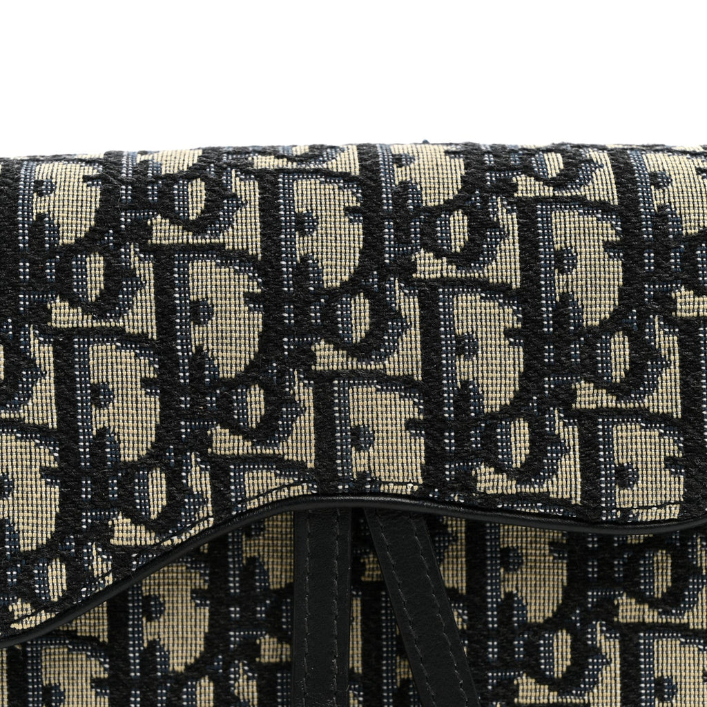 Oblique Saddle Belt Bag Blue AT My store