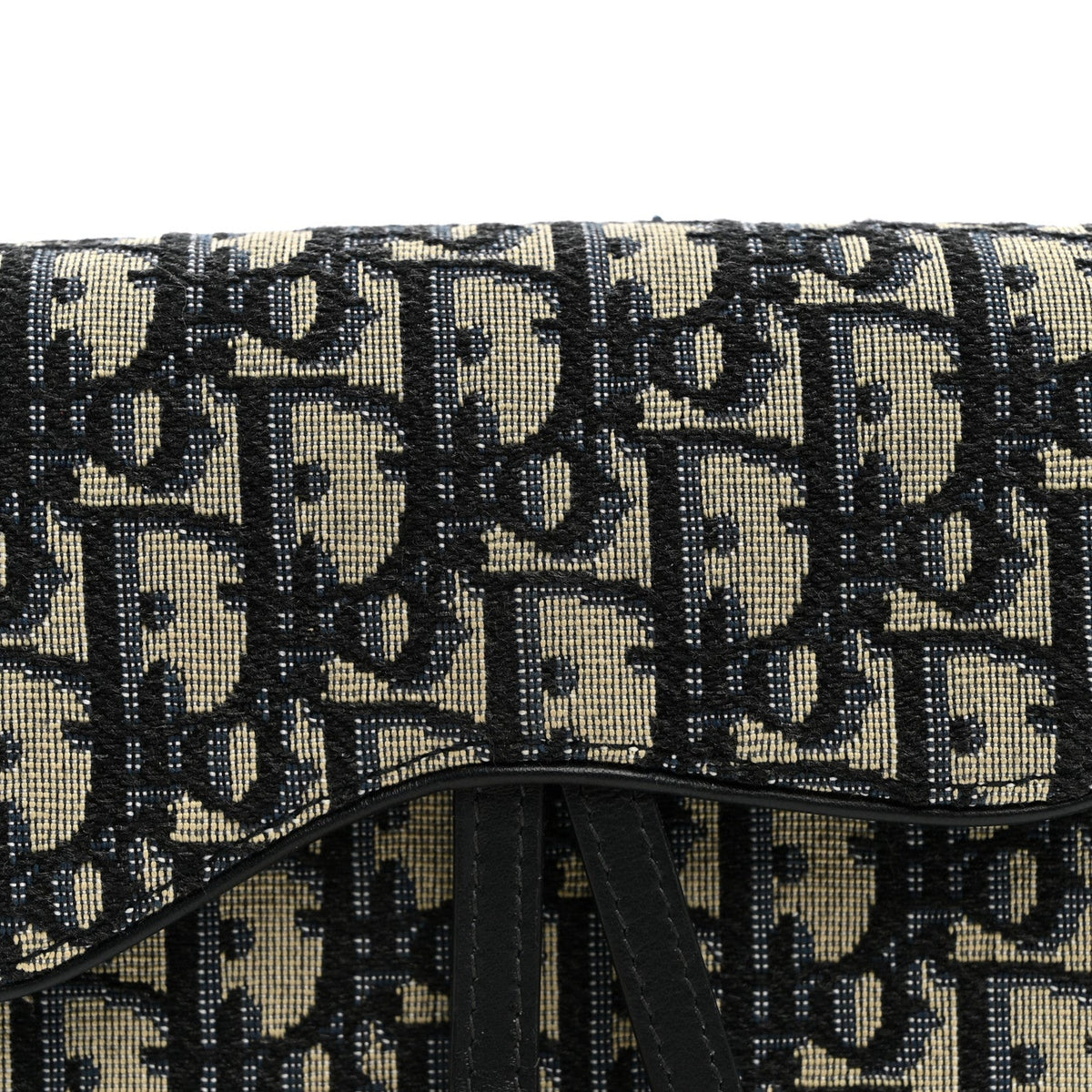 Oblique Saddle Belt Bag Blue AT My store