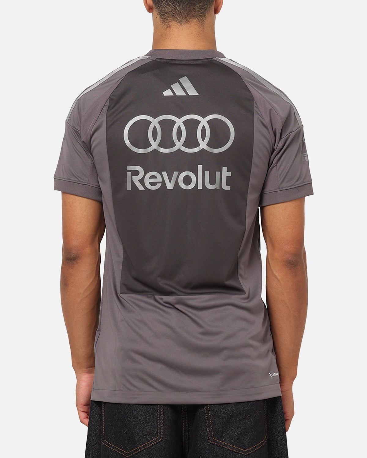 Best-Selling Adidas Audi Revolut F1 Team Driver Replica T-Shirt Grey