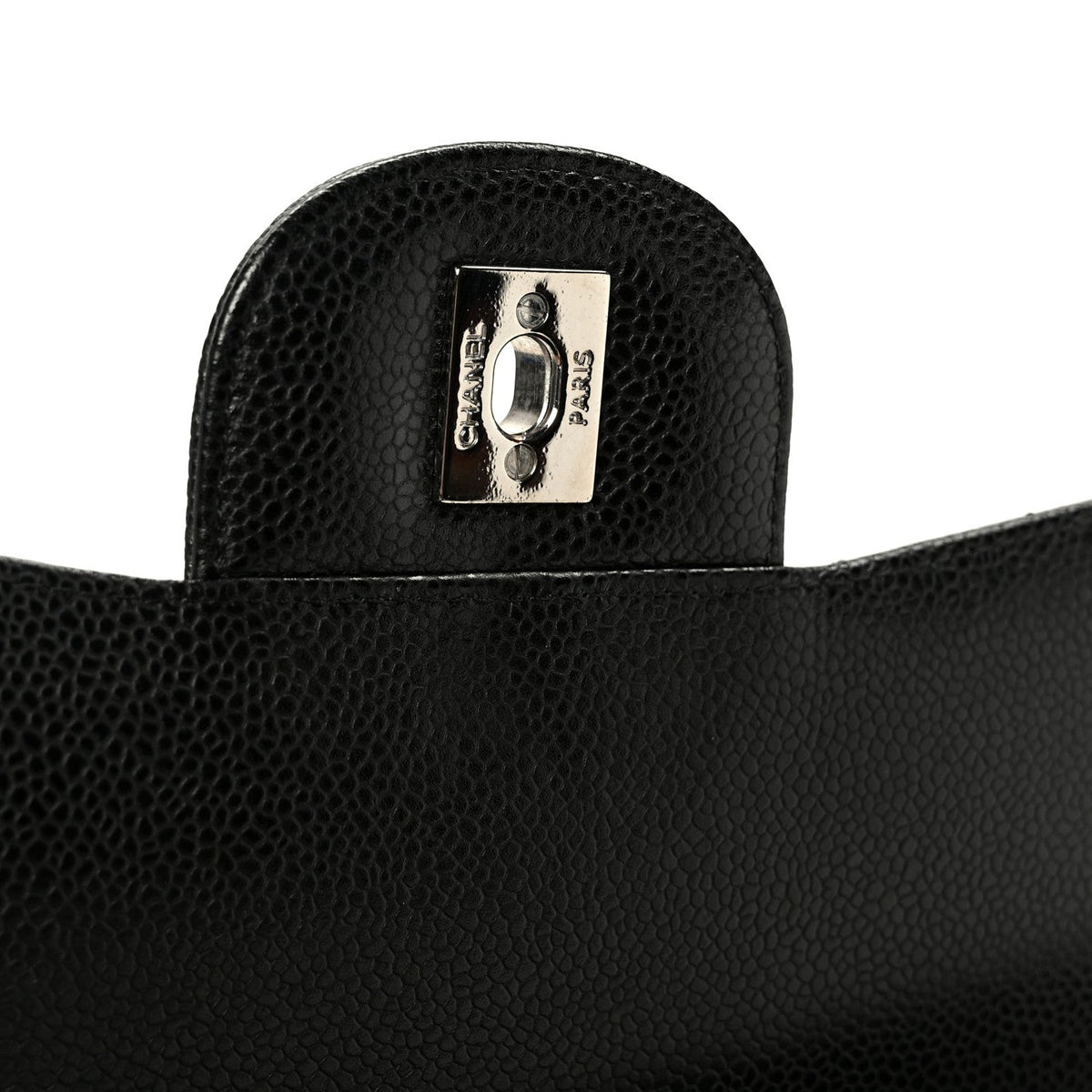 Caviar Quilted Maxi Double Flap Black At My store