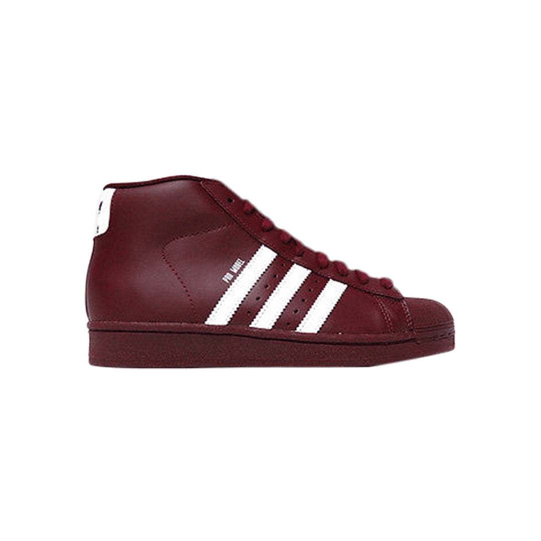 New Arrival Adidas Original Pro Model Junior - MAROON/FTWWHT/MAROON/LIDEVI/FTWBLA/LIDEVI